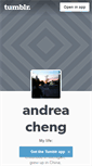 Mobile Screenshot of andreacheng.tumblr.com