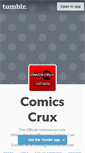 Mobile Screenshot of comicscrux.tumblr.com