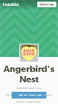 Mobile Screenshot of angerbird.tumblr.com