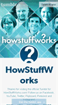 Mobile Screenshot of howstuffworks.tumblr.com