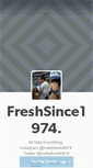 Mobile Screenshot of freshsince1974.tumblr.com