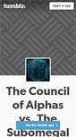 Mobile Screenshot of councilofalphas.tumblr.com