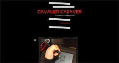 Desktop Screenshot of cavaliercadaver.tumblr.com