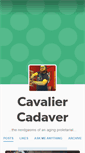 Mobile Screenshot of cavaliercadaver.tumblr.com