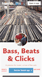 Mobile Screenshot of bassbeatsclicks.tumblr.com