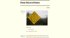 Desktop Screenshot of postitlovenotes.tumblr.com