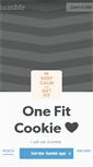 Mobile Screenshot of onefitcookie.tumblr.com