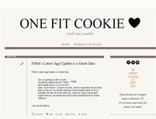 Tablet Screenshot of onefitcookie.tumblr.com