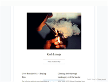 Tablet Screenshot of kushlounge.tumblr.com
