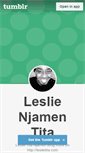 Mobile Screenshot of leslietita.tumblr.com