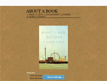 Tablet Screenshot of aboutabook.tumblr.com