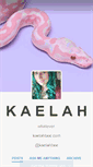 Mobile Screenshot of kaelahbee.tumblr.com