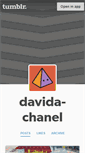 Mobile Screenshot of davida-chanel.tumblr.com