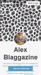 Mobile Screenshot of alexblagg.tumblr.com