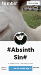 Mobile Screenshot of absinthsin.tumblr.com