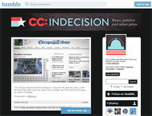Tablet Screenshot of ccindecision.tumblr.com