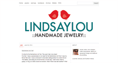 Desktop Screenshot of lindsayloujewelry.tumblr.com