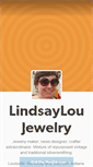Mobile Screenshot of lindsayloujewelry.tumblr.com