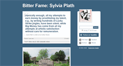 Desktop Screenshot of bitterfame.tumblr.com