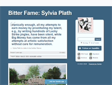 Tablet Screenshot of bitterfame.tumblr.com