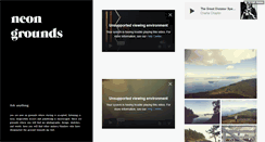 Desktop Screenshot of neongrounds.tumblr.com