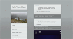 Desktop Screenshot of outofdeepwaters.tumblr.com