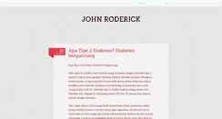 Desktop Screenshot of johnroderick.tumblr.com