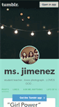 Mobile Screenshot of andiejimenez.tumblr.com