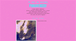 Desktop Screenshot of pinkavenger.tumblr.com