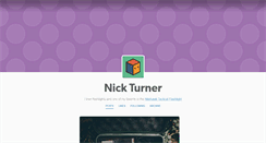 Desktop Screenshot of nickturnercomedy.tumblr.com