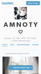 Mobile Screenshot of amnooty.tumblr.com