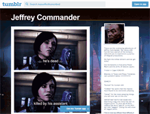 Tablet Screenshot of masseffecttranscribed.tumblr.com