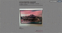 Desktop Screenshot of concreteghost.tumblr.com