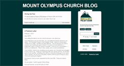 Desktop Screenshot of mountolympuschurch.tumblr.com
