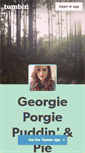 Mobile Screenshot of georgieporgiepuddinandpie.tumblr.com