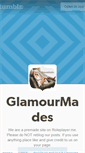 Mobile Screenshot of glamourmades.tumblr.com