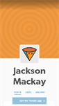Mobile Screenshot of jackson-mackay.tumblr.com