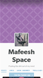 Mobile Screenshot of mafeeshspace.tumblr.com
