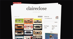 Desktop Screenshot of claireclose.tumblr.com