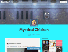 Tablet Screenshot of mysticalchicken.tumblr.com