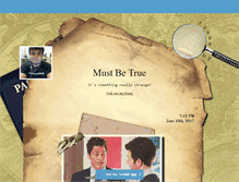 Tablet Screenshot of mustbetrue.tumblr.com