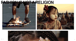 Desktop Screenshot of fashionisnotareligion.tumblr.com