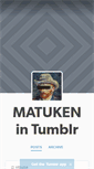 Mobile Screenshot of matuken.tumblr.com