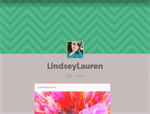 Tablet Screenshot of lindseylauren.tumblr.com