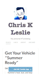 Mobile Screenshot of chriskleslie.tumblr.com