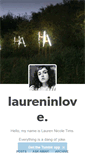 Mobile Screenshot of laureninlove.tumblr.com