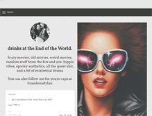 Tablet Screenshot of drinksattheendoftheworld.tumblr.com