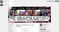 Desktop Screenshot of poczineproject.tumblr.com
