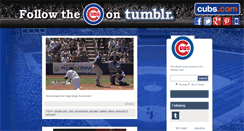 Desktop Screenshot of chicagocubs.tumblr.com