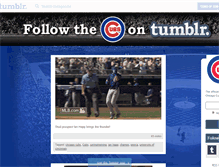 Tablet Screenshot of chicagocubs.tumblr.com